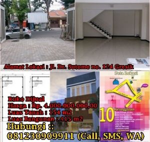 Ruko-drSutomo124-Gresik